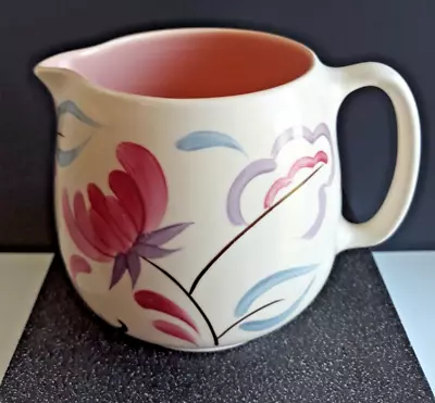 Buy Vintage 50s Crown Devon 11cm Floral  'Karen' Pottery Jug • 9.95£