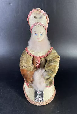 Buy Notewhbia Made In Russia Cloth Porcelain Cone Doll, Russian Folk Art Doll • 12.99£