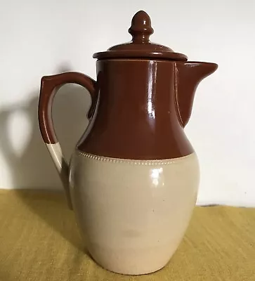 Buy Vintage Two Colour Lovatts Langley Mill Coffee Pot 23cm VGC • 8.90£