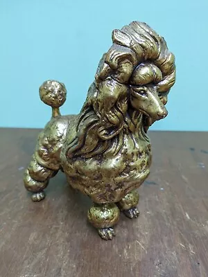 Buy Gold Leaf Pottery Standing Poodle 9.75  Tall Freeman McFarlin Kay Finch?   • 86.44£