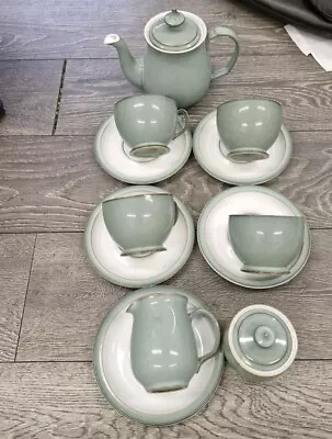 Buy Denby Tea Set - Tea Pot - Cups - Saucers Etc • 3.20£