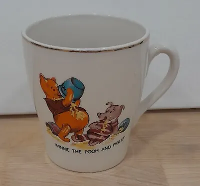 Buy Vintage 1965 Keele Street Pottery Disney Winnie The Pooh And Piglet Mug • 8£