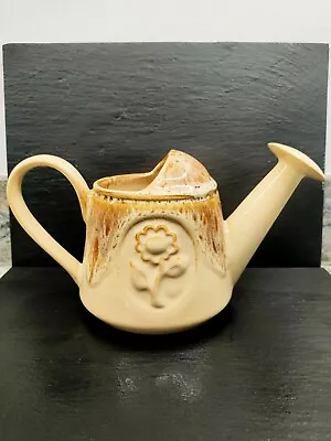Buy Fosters Pottery. Cornwall. Blonde Honeycomb. Glazed Watering Can. 1960/79 • 5£