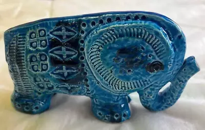 Buy Flavia Bitossi Rimini Blue Elephant Work Made In A Pottery Workshop In Montelupo • 120.09£