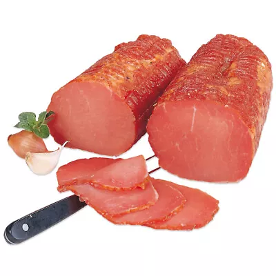 Buy Mild Salmon Ham Without Fat Edge Proper Manufacture  • 11.79£