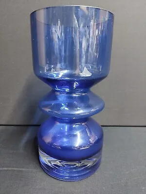 Buy Mid Century Cobalt Blue Vase By Tamara Aladin For Riihimakl Of Finland • 50£