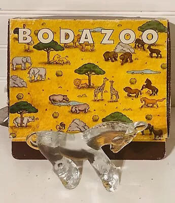 Buy Vintage Kosta Boda Zoo Donkey With Original Box Perfect Condition • 123.63£