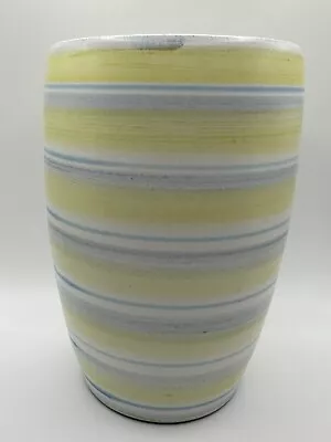 Buy Denby Pottery Striped Vase. • 25£
