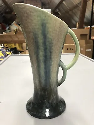 Buy Vintage SylvaC 1824 Mottled Rainbow Ceramic Vase • 12.99£