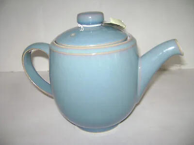 Buy NEW DENBY AZURE TEAPOT COFFEE POT BLUE With LID / COVER POTTERY STONEWARE • 239.75£