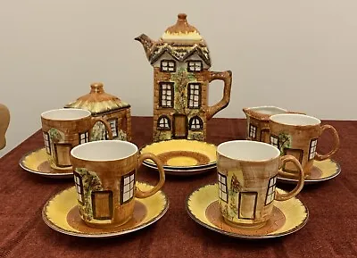 Buy 13 Pieces Price Kensington Cottage Ware Coffee Set, Pot, Cups, Saucers, Milk, Su • 15£