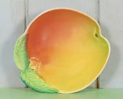 Buy Carlton Ware Peach Dish Art Deco Butter / Sweet / Pin Dish Rare 1550 Design 4.5  • 25£