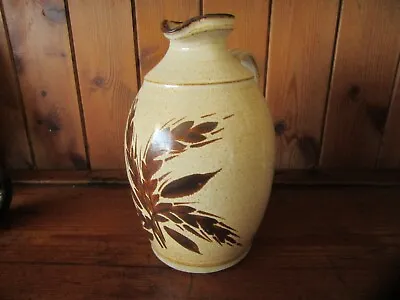 Buy Bakehouse Studio Pottery Farmhouse Country Rustic Wheat Sheaf Pitcher Jug • 9.95£