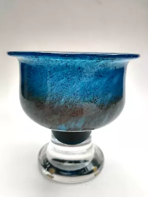 Buy Signed Bertil Vallien For Boda Afors Sweden Talatta Series Art Glass Bowl 51573 • 49.99£