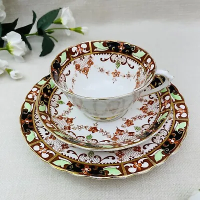 Buy Tuscan Trio Cup Saucer Plate Side Cake Art Deco Hand Painted China • 13.78£