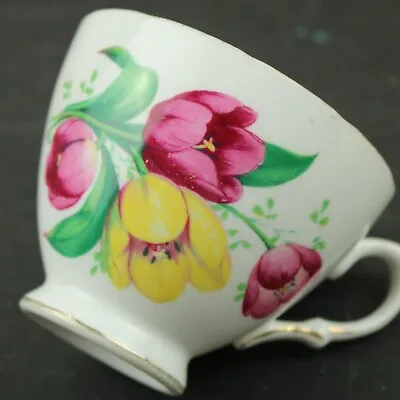 Buy Duchess Bone China Tea Cup Ascot White Gold Gilt Cup Only • 2£