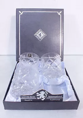 Buy 3 * Edinburgh Crystal International Whiskey Glasses And Box • 29.99£
