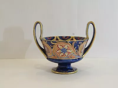 Buy Rare Mackintyre Moorcroft Alhambra Pattern Twin Handled Footed Vase - Circa 1901 • 390£