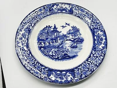 Buy Vintage Olde Alton Ware Blue & White Plate Decorative • 12.99£