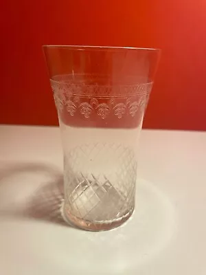Buy Edwardian Pall Mall Lady Hamilton Tumbler Glass, Vintage, Drinkware • 8.50£