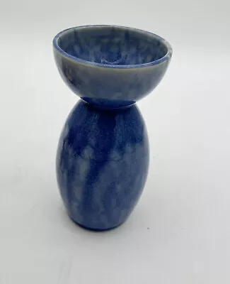 Buy JARS Rare France Handmade Pottery Blue 6.5 X 3   Vase - Excellent Signed • 24.03£