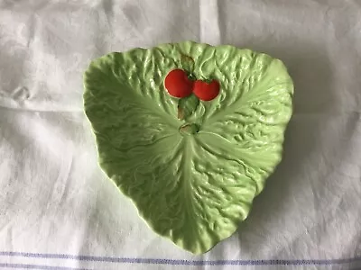 Buy Carlton Ware Hand Painted Lettuce Leaf Triangular Plate  • 8£