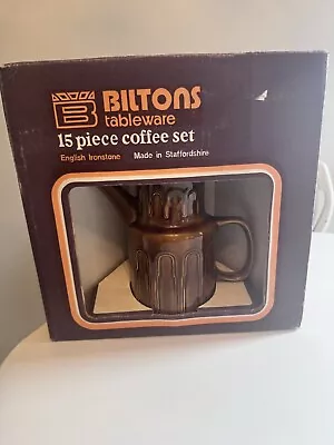 Buy Biltons Tableware, 1970s, 15 Piece Coffee Set, BNIB • 35£