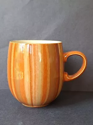 Buy DENBY Fire Chilli Stripe Large Curve Stoneware Tea Coffee Mug Cup • 13.95£