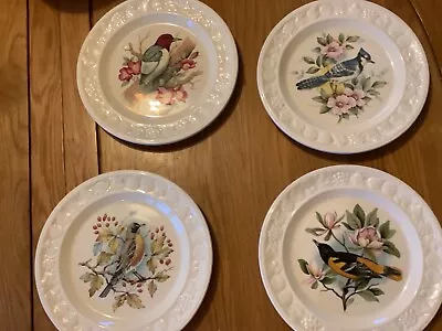 Buy Royal Worcester Spode Palissy American Birds X 4 Plates • 8£