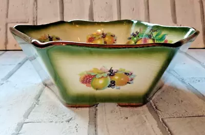 Buy Mayfayre Orchard Staffordshire Pottery Fruit Design Bowl Basin • 14.99£