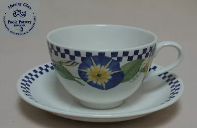 Buy Poole  Morning Glory  BREAKFAST CUP & SAUCER • 22£