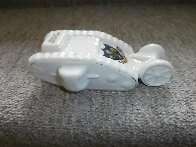Buy Willow Art Crested China Trailing Wheel Ww1 Tank Wakefield Crest • 12.99£