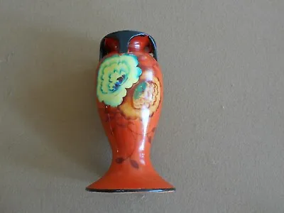 Buy Art Deco Japanese Hand Painted Vase Vintage   Sakuraware Sakura Ware • 9.43£