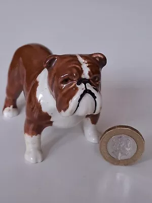Buy Vintage Beswick Bosun Bulldog Bull Dog, Chocolate & White, Oval Backstamp • 12.99£