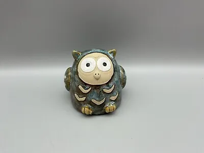 Buy Owl Studio Pottery Hand Crafted Piggy Bank Coin Money Holder • 7.99£