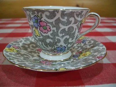 Buy Tuscan China Made In England Genuine Bone China Tea Cup And Saucer  • 13.05£