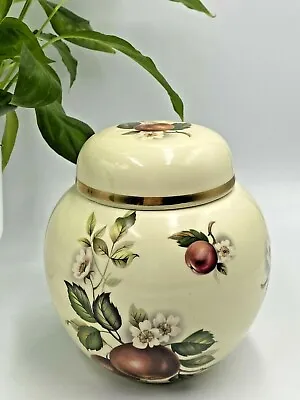 Buy Arthur Wood Staffordshire Ironstone Ginger Jar & Lid Apple Tree Design #5903 • 17.99£