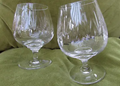 Buy QUALITY VINTAGE Stuart CRYSTAL Pair Brandy Glasses Goblets 12cm - SALISBURY • 10£
