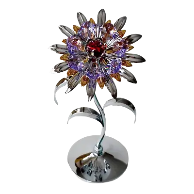 Buy Crystocraft Flower Floral Crystal Ornament With Swarovski Elements Gift Boxed  • 37.99£
