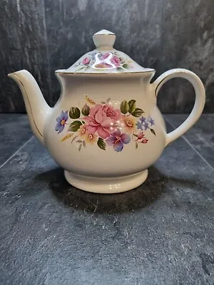 Buy Small Vintage (1940s) Sadler English Ironstone Teapot  • 35£