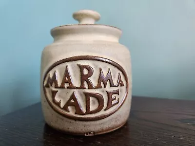 Buy Vintage Tremar Cornish Pottery Marmalade Jar 1970's FREE P&P  • 8£