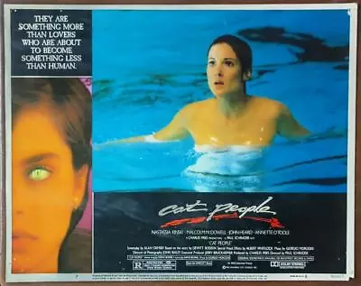 Buy Sexy Annette O'Toole In The Pool CAT PEOPLE Original 1982 Lobby Card 7321 • 3.94£