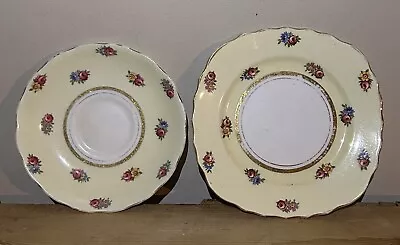 Buy Vintage Colclough Bone China Saucer And Plate • 10£