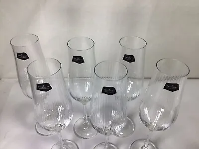 Buy MM69 Orignal Packaging Crystalex Bohemia Crystal Wine Glasses - Set Of 6 Glasses • 74.81£