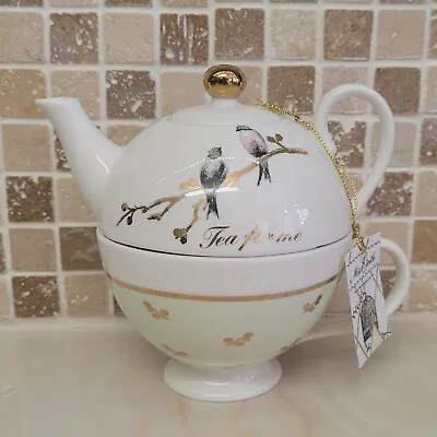 Buy Miss Etoile Enjoy Tea For One Set Bird Teapot With Mug • 19.99£