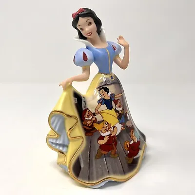 Buy Disney Princess SNOW WHITE Collectible Bell Figurine Bradford Editions #82582 • 22.71£