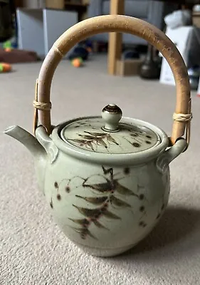 Buy Chris Aston Large Tea Pot With Bamboo Handle • 30£