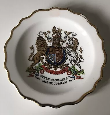 Buy Kays Of Worcester Royal Stafford Fine Bone China Silver Jubilee Plate Boxed • 2.49£
