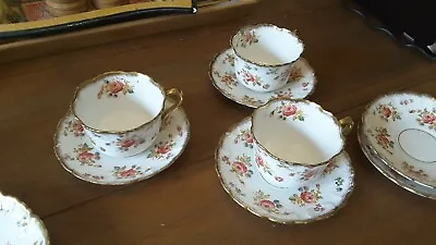 Buy Vintage Royal Stafford Bone China Tea Set. Roses Gold Trim  Spare Parts • 5£