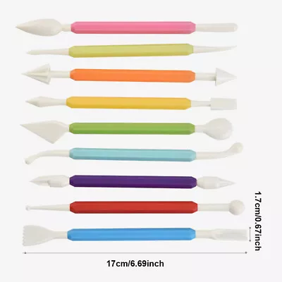 Buy 18pcs Kids Double-ended DIY Sculpting Tools Accessories Art Pottery Clay Plastic • 6.94£
